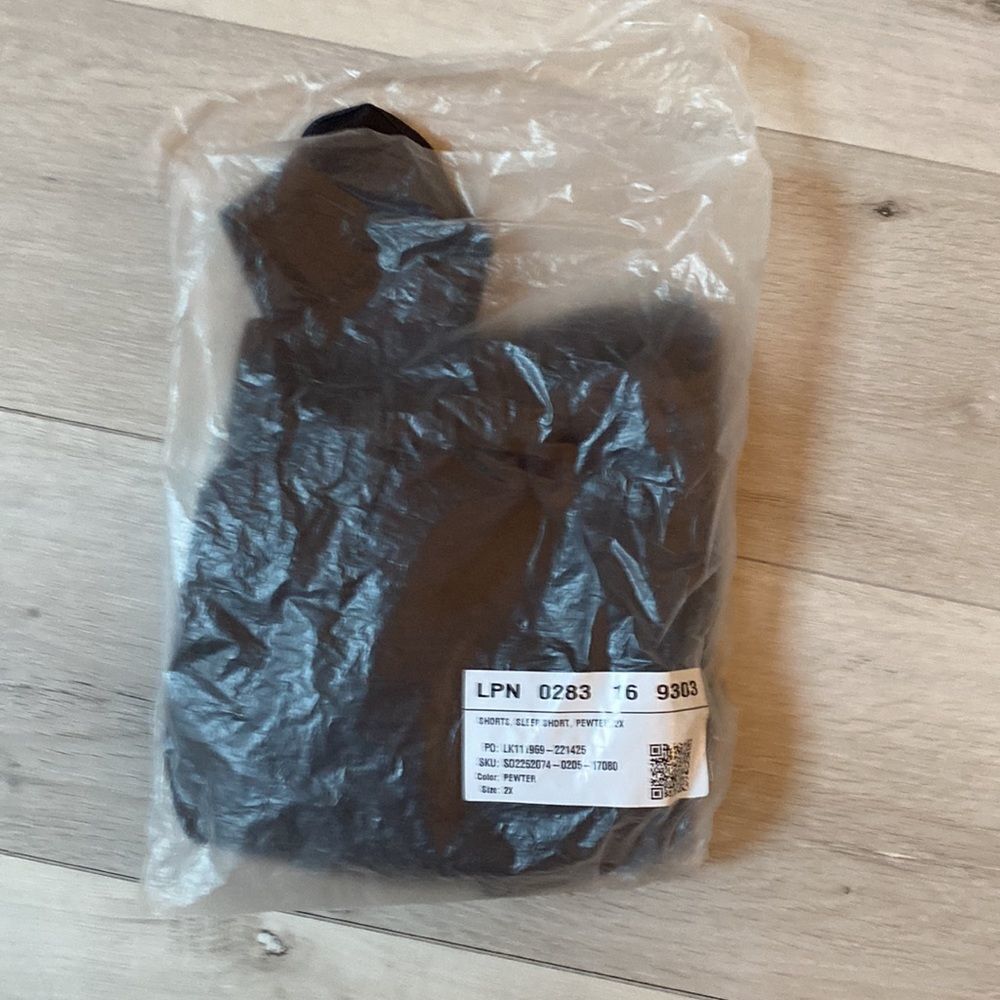 Fabletics Shorts Sleep Short Size 2X in Pewter NWT - Picture 5 of 7